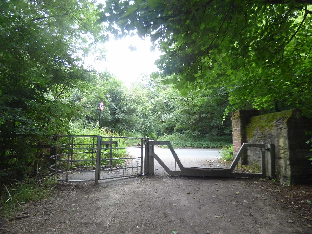 Park Lane gate Sandwell Valley